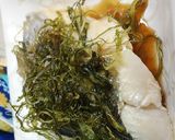 リカちゃん♡さわらの茎わかめポン酢がけ作り方12写真