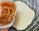 冷凍食品の焼きそばとナポリタンのパン作り方6写真