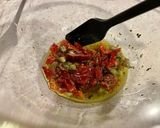 丸ごとピーマンとドライトマトのオイル和え作り方1写真