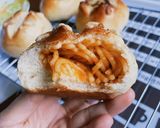 冷凍食品の焼きそばとナポリタンのパン作り方28写真