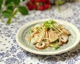 穂先メンマと貝割れの☆簡単マヨおつまみ作り方4写真