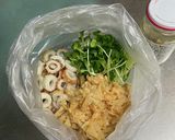 穂先メンマと貝割れの☆簡単マヨおつまみ作り方3写真