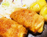 大葉とチーズの厚揚げ豚肉巻き作り方9写真