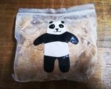 ココア入り！カフェオレ！もみもみice作り方4写真