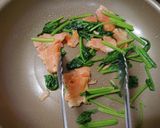 ランチにスモークサーモンのクリームパスタ作り方4写真