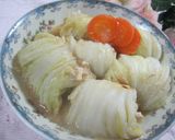 白味噌仕立て★和風白菜ロール煮作り方7写真
