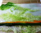 鶏の治部煮　白菜巻き添え作り方1写真