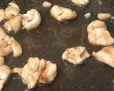 胡瓜と鶏皮のガーリックポン酢作り方4写真