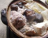 ふわっふわイカはんぺんと鶏蓮根団子のお鍋作り方5写真