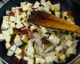 サツマイモとゴボウのカレークリームスープ作り方4写真