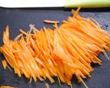 揚げない！人参だけ春巻き　うま味で減塩作り方2写真