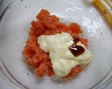 ピリ辛！めんたいマカロニサラダ作り方3写真