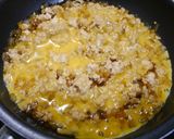 親子丼！鶏ひき肉そぼろ風作り方4写真