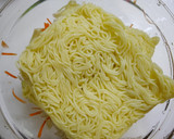 レンジで簡単！蒸し焼きそば　油不要作り方3写真