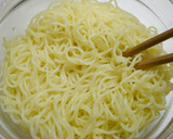 レンジで簡単！蒸し焼きそば　油不要作り方4写真