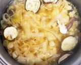 茄子と椎茸の神楽南蛮味噌汁作り方2写真