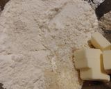 栗の渋皮煮でクランブルケーキ作り方1写真