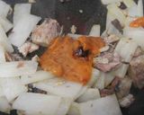 大根と鯖缶のコチュジャン炒め作り方3写真