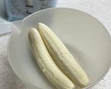 HMで　ヨーグルトバナナカップケーキ作り方1写真