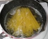 フライパン一つでわけぎのパスタ作り方4写真