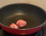 肉巻きおにぎりのチーズのせ作り方4写真