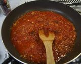 コスパ最強！　鯖味噌煮缶トマトパスタ作り方2写真