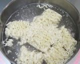 サッポロ一番塩ラーメンほうれん草焼きそば作り方3写真