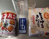 ［防災レシピ］乾パンでおはぎ作り方1写真