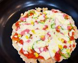 ダイエット中でもOK！オートミールピザ♡作り方7写真