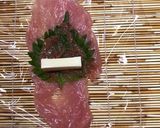 鶏ささみのさっぱり巻き作り方2写真