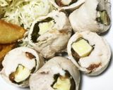 鶏ささみのさっぱり巻き作り方7写真