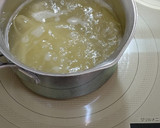 減塩 低たんぱく ほたてのクリームパスタ作り方5写真