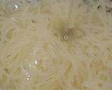 減塩 低たんぱく ほたてのクリームパスタ作り方6写真