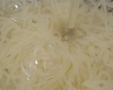 減塩 低たんぱく ほたてのクリームパスタ作り方6写真