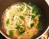 サッポロ一番塩ラーメンかき玉餡掛け作り方2写真
