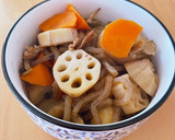 お野菜たっぷり！お母さん直伝の筑前煮作り方11写真