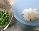 ねばとろ☆長芋とオクラの梅肉あえ作り方3写真