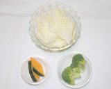 豚と野菜の冷しゃぶ～梅黒酢のぽん酢だれ～作り方1写真