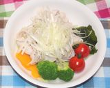 豚と野菜の冷しゃぶ～梅黒酢のぽん酢だれ～作り方8写真