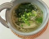 簡単！美味しい！春雨わかめスープ作り方7写真
