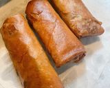 ナーベラーと島豆腐の春巻き作り方5写真