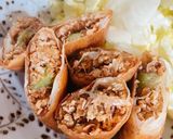 ナーベラーと島豆腐の春巻き作り方6写真