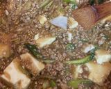 長ネギたっぷり肉肉豆腐作り方8写真