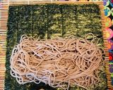 恋するおつまみ●アジ南蛮入りおそば巻き作り方4写真