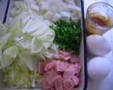 ﾘｿﾞｯﾄのようなしっとり炒飯☆作り方1写真