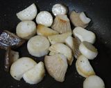 帆立とエリンギのパン粉チーズ炒め作り方4写真