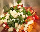 トマトとバジルとcheeseのsalad作り方14写真