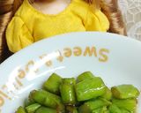 リカちゃん♡アスパライカ塩辛炒め作り方10写真