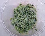 レンジで☆豆苗とカニカマのひじきサラダ作り方3写真