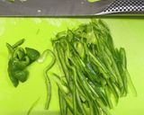 明太子スパゲティー+お茶漬け作り方2写真